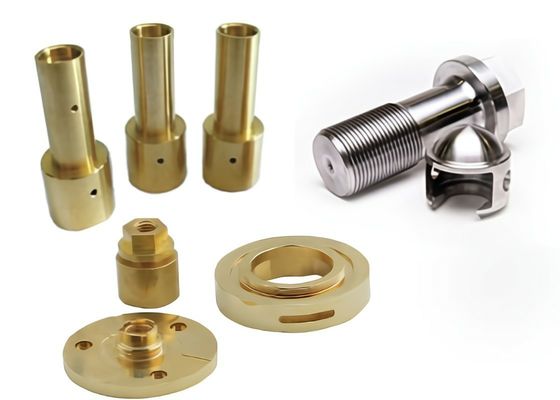 Partes sobressalentes de montagem de precisão de máquinas de torneamento CNC com alta tolerância 0,01-/-0,005 mm
