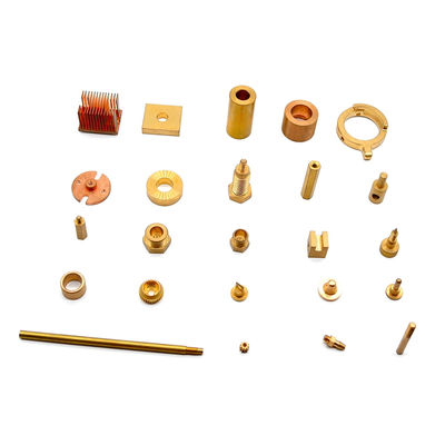 Produção personalizada de peças de cobre com serviços de fresagem e torneamento CNC de alta precisão