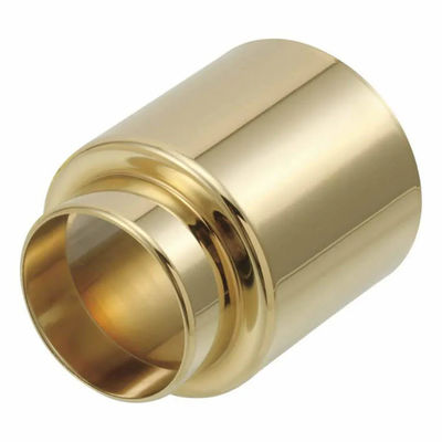 Capacidades do material de bronze Usinagem CNC com nitreto em vácuo PVD Coating Tratamento de superfície
