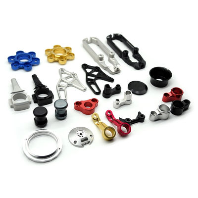 CNC de precisão de torneamento e fresagem para plástico personalizado Motorrad Zubehr Fitting spare