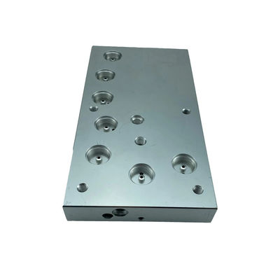 Caixa de teclado de alumínio automático CNC Processos de precisão e montagem de torneamento de compostos sobressalentes